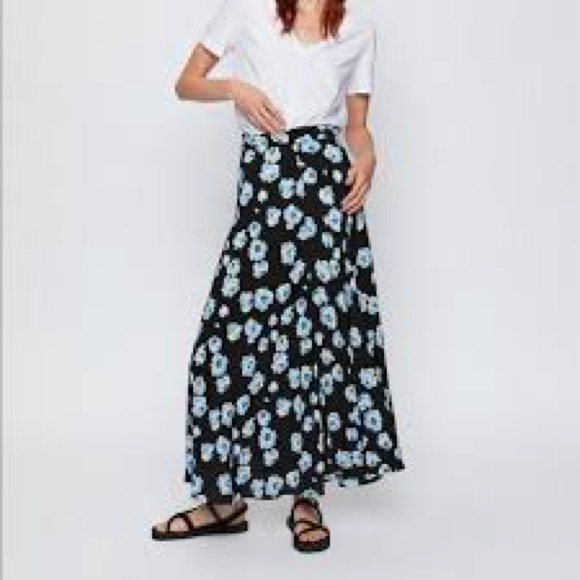 Zara Midi Skirt BNWOT - Picture 1 of 5